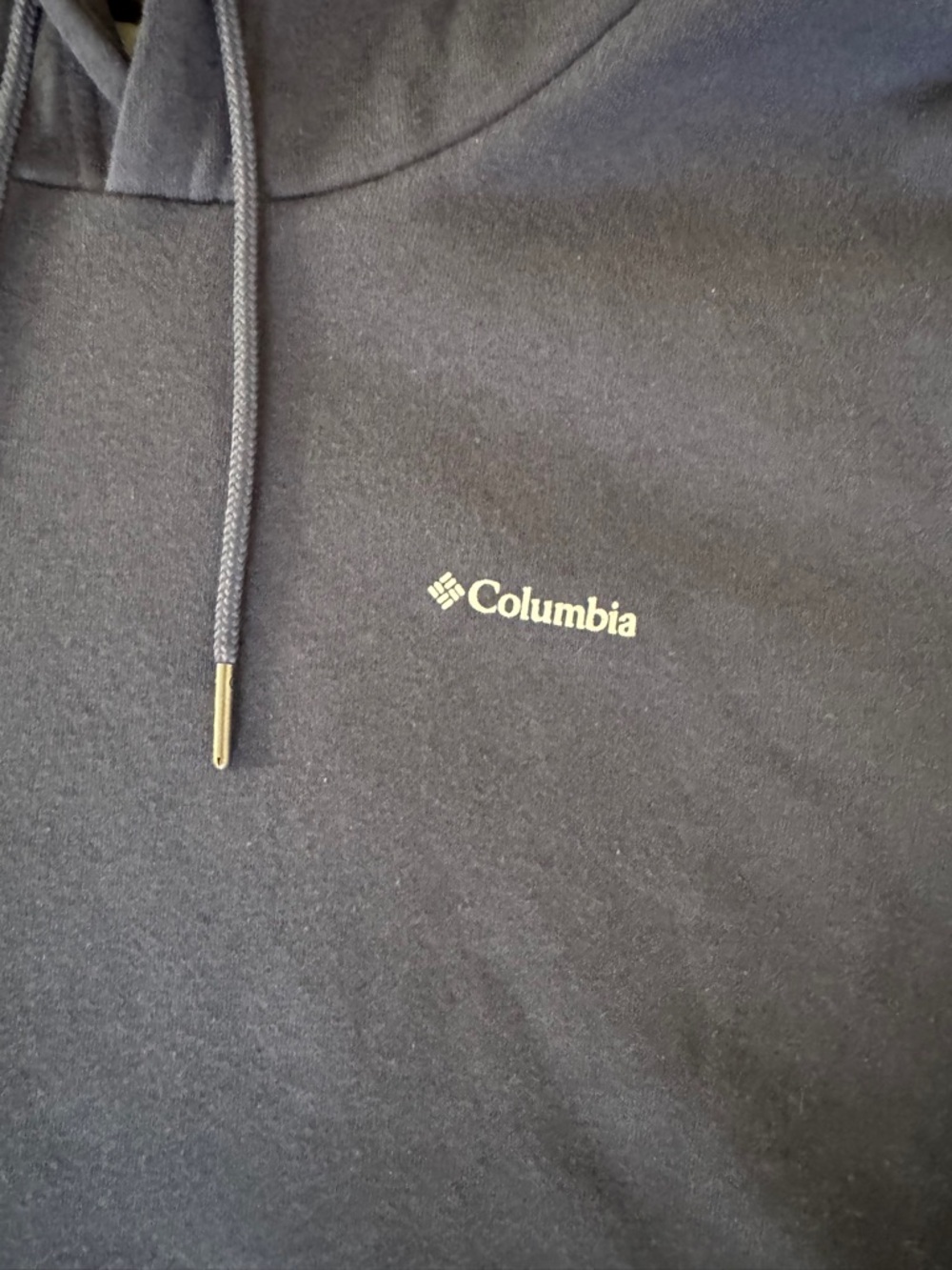 NWT Columbia Women's Navy Hooded Pullover Sweatshirt - Picture 3 of 7